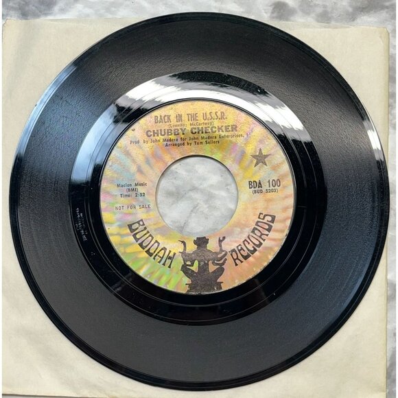 Chubby Checker 45 Lot of 3 Limbo Rock / Lets Limbo Some More / Back in the USSR - Picture 4 of 8